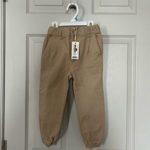 Rylee + Cru Khaki Boys pants 4T.  NWT